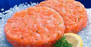 HAMBURGER SALMONE 30pzx100g